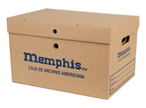  CAJA ARCHIVO AMERICANA MEMPHIS L40.5 AN 30 AL 26 