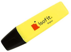  DESTACADOR ISOFIT AMARILLO 