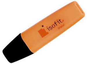  DESTACADOR ISOFIT NARANJA 