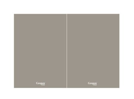 CARPETA PLASTIFICADA GEOPEN GRIS REV/BLAN 