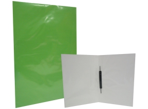  ARCHIVADOR RAP.PLAST.GEOPEN V/CLARO REV/BLAN 