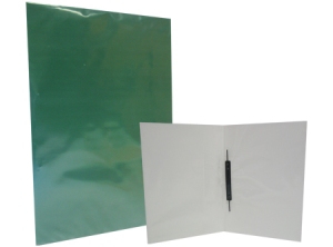  ARCHIVADOR RAP.PLAST.GEOPEN V/OSCURO REV/BLAN 