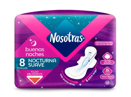  TOALLA HIG. NOSOTRAS B.NOCHES 8 UN SUAVE 