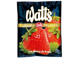  MERMELADA 225 CC WATTS SACHET FRUTILLA 