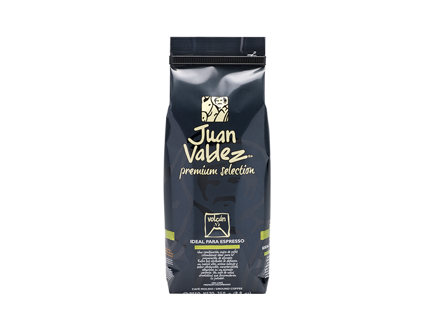  CAFE JUAN VALDEZ 250 GR VOLCAN MOLIDO 