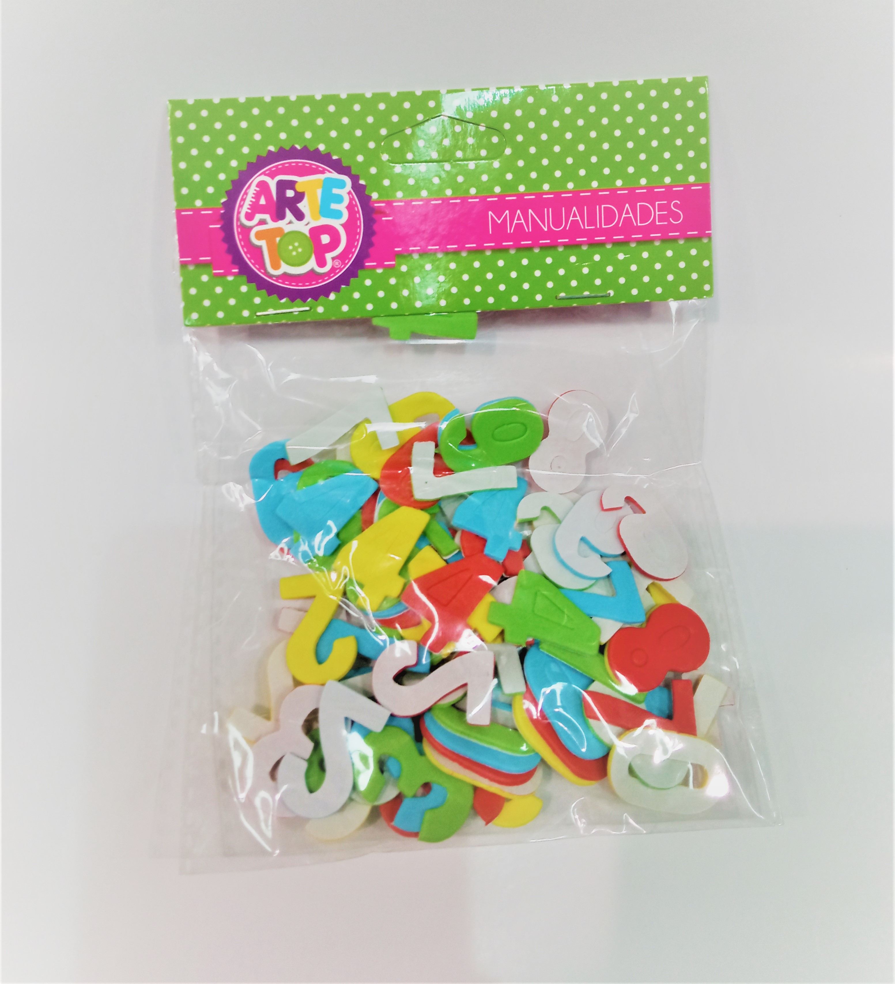  SET GOMA EVA 70 NUMEROS 8ML ARTE TOP** 