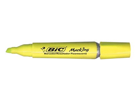  DESTACADOR BIC AMARILLO MARKING 14-5M 
