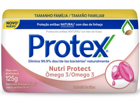  JABON TOCADOR 125 GR. PROTEX ANTIBACT OMEGA 3 