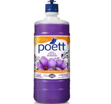  LIMPIADOR PISO 485 ML POETT LAVANDA 