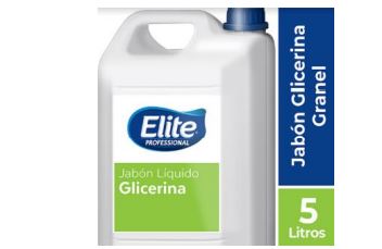  JABON LIQ. 5 LT. ELITE C/GLICERINA 