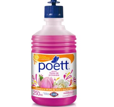  LIMPIADOR PISO 250 ML POETT DESINF PRIMAVERA 
