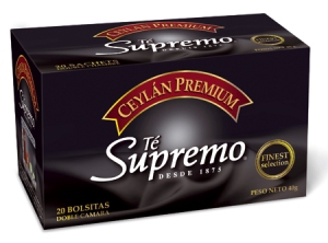  TE SUPREMO PREMIUM   X 20 BOLSITAS 