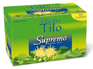  TE HIERBAS SUPREMO TILO X 20 BOLSITAS 