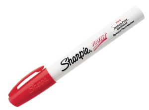  MARCADOR OLEO SHARPIE PAINT ROJO 