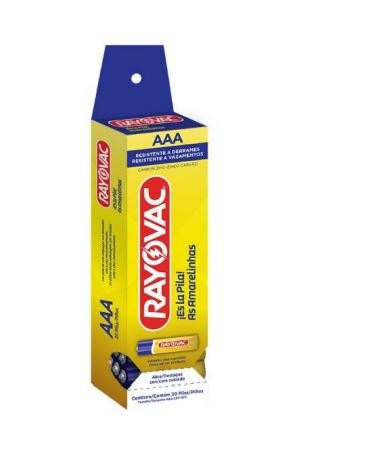  PILA CARBON AAA X 30 RAYOVAC 