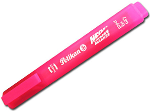  DESTACADOR PELIKAN NEON ROSADO MARKER 
