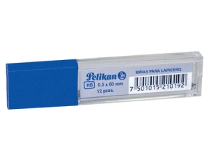  MINAS 0.5MM HB DP X 12 UND PELIKAN 