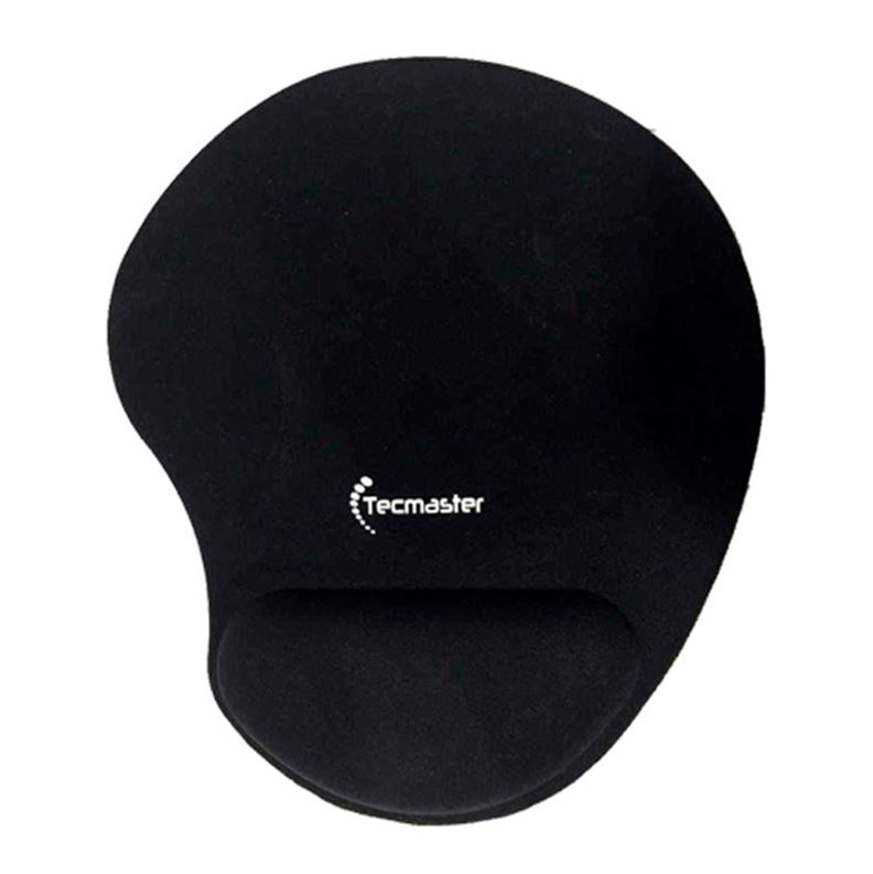  MOUSE / PAD CON APOYA MUECA NEGRO GEL TECMASTER 