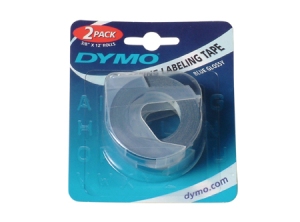  CINTA ROTULADORA DYMO PLASTICO X3 PRESS NEGRO 