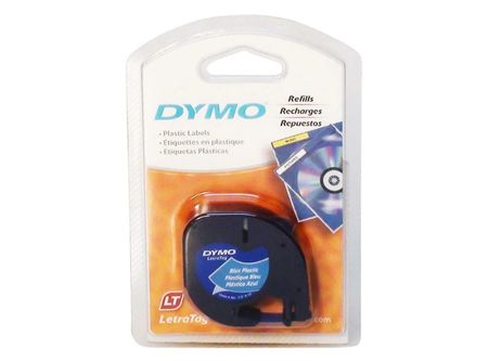  CINTA ROTULADORA DYMO RPT TAG AZUL 12MX4MT 91335** 