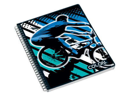  CUADERNO UNIV. E/D 100 HJ M7 COLON EXTREM0 