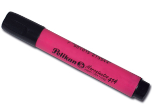  DESTACADOR PELIKAN 414 MARCATEXTOS ROSADO 