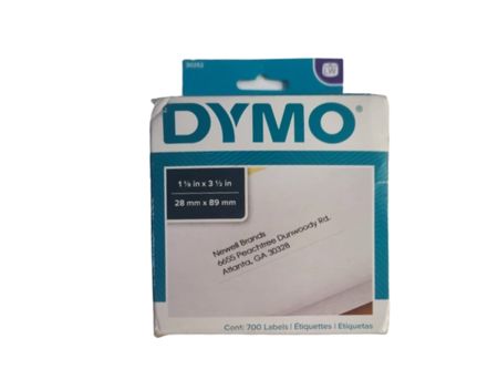  REPTO. ETIQUETA ROT. DYMO TURBO 400 DIV/BC X2 UN** 