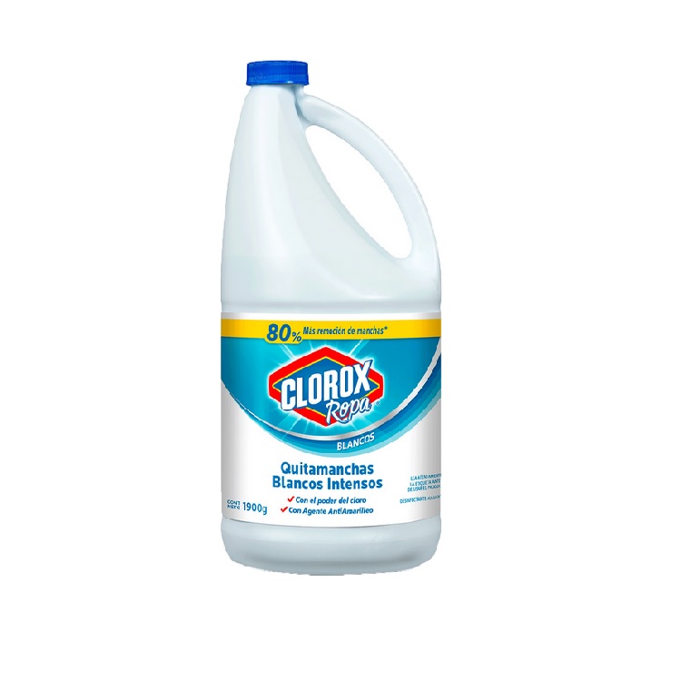 QUITAMANCHAS 1.9 LT CLOROX ROPA BLANCA INTENSOS 