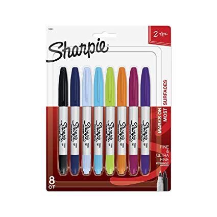  MARCADOR M/USO ESTUCHE X 8UN D/PUNT SHARPI 1792511 