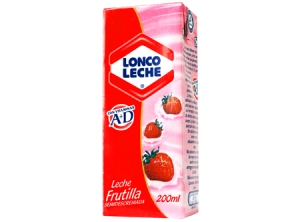  LECHE LIQ. 200 CC  UN LONCOLECHE FRUTILLA 
