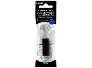  TINTA CARTUCHO PLUMON PIZARRA V-BOARD PILOT AZU 