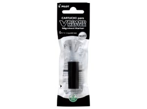  TINTA CARTUCHO PLUMON PIZARRA V-BOARD PILOT NEGRA 