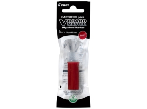  TINTA CARTUCHO PLUMON PIZARRA V-BOARD PILOT ROJO 