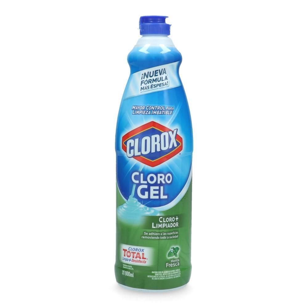  CLORO GEL 900 ML CLOROX MENTA 