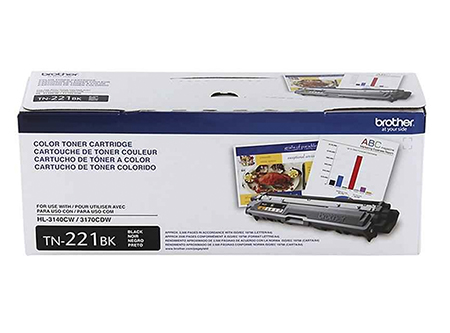  TONER BROTHER TN-221BK HL3140/70 MFC-9130/9330/31B 