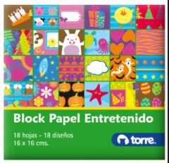  PAPEL LUSTRE ENTRETENIDO 18HJS TORRE 70%PEFC 