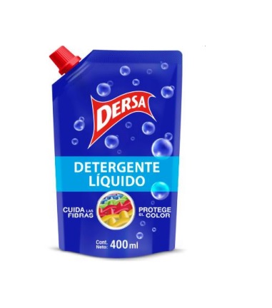  DETERGENTE LIQ. 400 ML. DERSA DOYPACK 