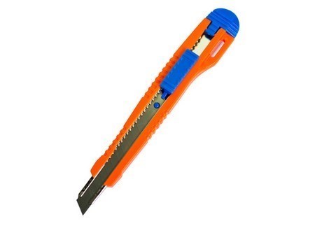 CUCHILLO CARTONERO CHICO RIEL METAL TORINI 