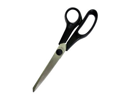  TIJERA OFICINA 20 CM HOGAR MANGO PLASTICO TORINI 