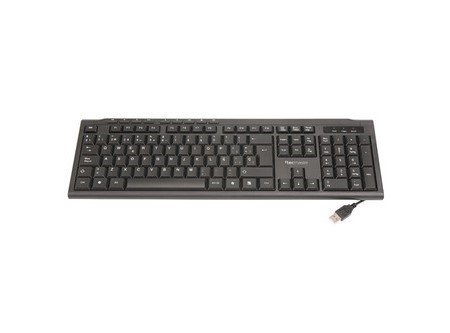  TECLADO TECMASTER USB NEGRO ESPAOL MULTIMEDIA 