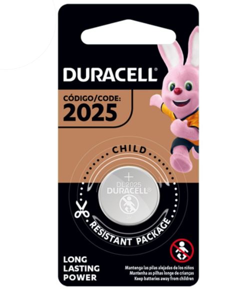  PILA LITIO 2025 X 1 UN DURACELL** 