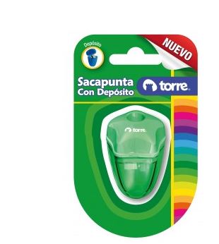  SACAPUNTAS C/DEP ESTRELLA BLISTER TORRE 