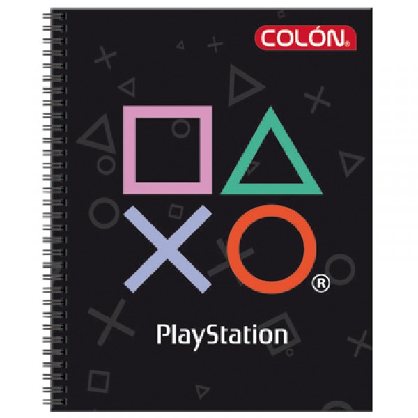  CUADERNO UNIV. E/D 100 HJ PLAY STATION 7MM COLON 