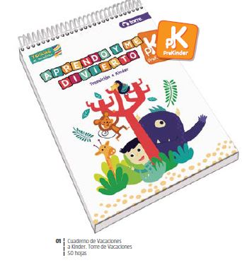  CUADERNO VACACIONES 50 HJ PREKINDER TORRE** 