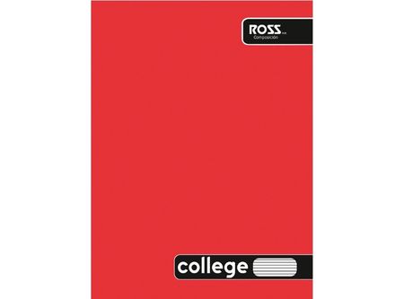  CUADERNO COLLEGE  80 HJ COMPOSICION ROSS 