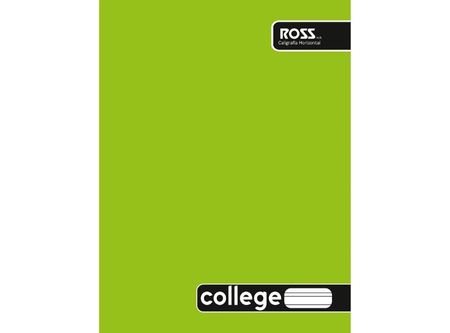  CUADERNO COLLEGE  80 HJ CAL. HORIZONTAL ROSS 