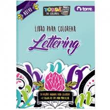  LIBRO 32 HJ COLOREAR LETTERING TORRE 