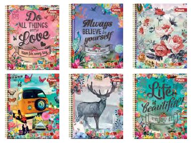  CUADERNO UNIV. E/D 100 HJ CLASICO GINGER&BREAD T** 
