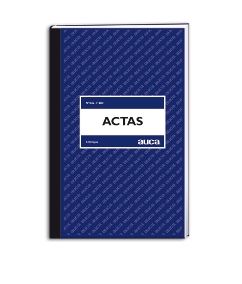  LIBRO ACTAS 200 HJ. CUADRICULADO AUCA FOLIADO 