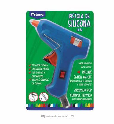  PISTOLA APLICAR SILICONA 10W TORRE 